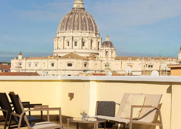 Saint Peter's View Terrace By In Apartament Rzym